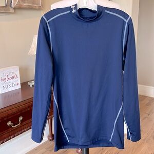 Under Armour Blue Performance Pullover Mens Womens